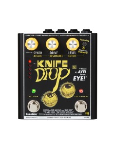 KNIFE DROP - FUZZ OCTAVE + SYNTH MONOFONICO - Jack White Signature Eventide