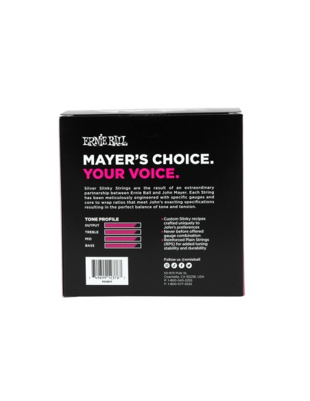 3817 John Mayer Silber Slinky 10,5-47 6er-Pack
