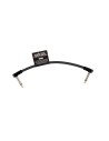 Câble patch flexible 6439 noir 15 cm