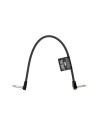 6440 Flex Patch Cable Black 30cm
