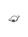 6441 Flex Patch Cable Black 46cm