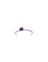 6447 Flex Patch Cable Purple 15cm