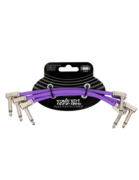 6452 Flex Patch Cable Purple 15cm 3pk