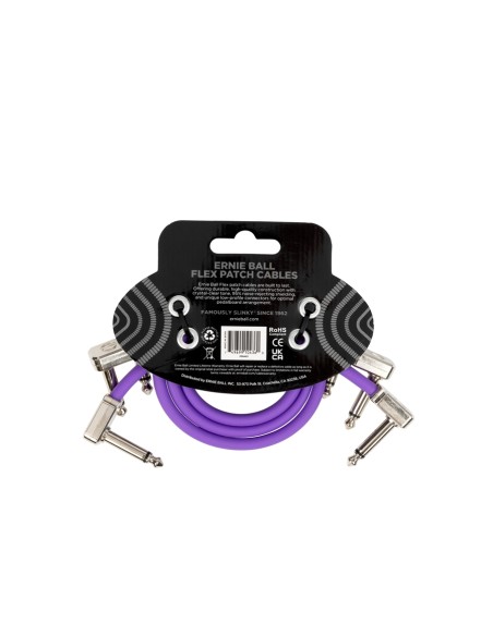 Câble patch flexible 6453 violet 30 cm 3 pk