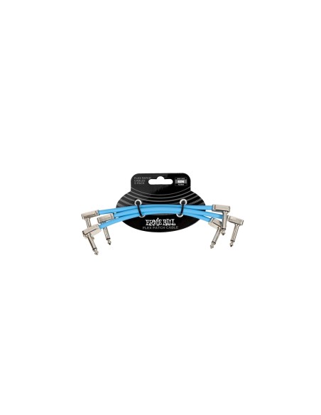 Câble patch flexible 6460 bleu 15 cm 3 pk