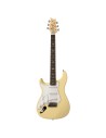 SE Silver Sky Lefty Moon White Tastiera Palissandro