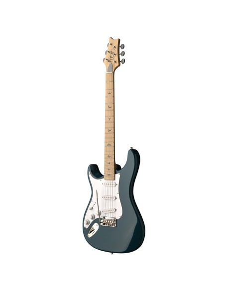 SE Silver Sky Lefty Nylon Bleu Manche en érable