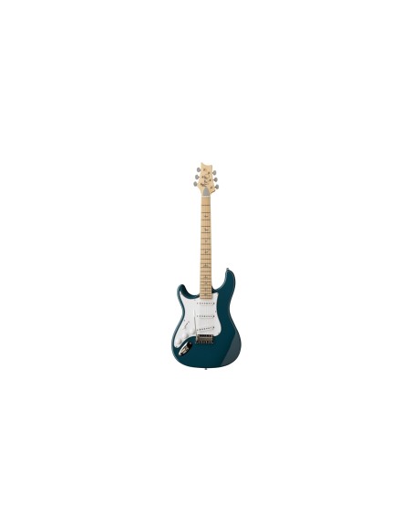 SE Silver Sky Lefty Nylon Blue Maple Fingerboard