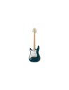 SE Silver Sky Lefty Nylon Bleu Manche en érable