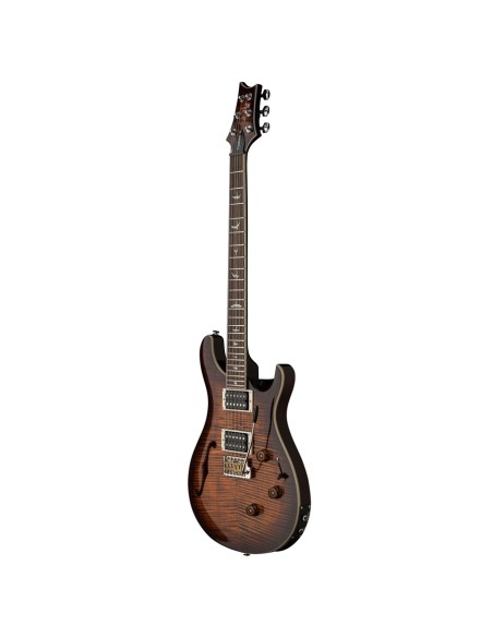 SE Custom 24 Semi-Hollow Piezo Orange Tiger Smokeburst 2025