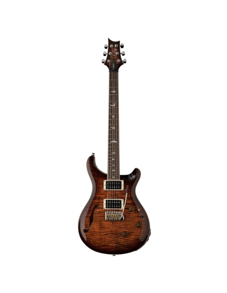 SE Custom 24 Semi-Hollow Piezo Orange Tiger Smokeburst 2025