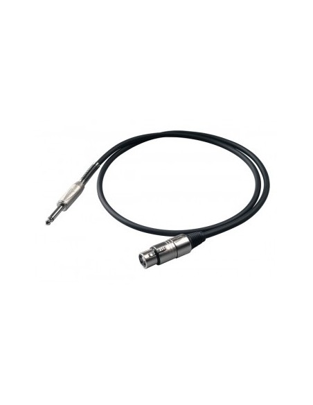 Proel BULK200LU10 Cavo XLR F - Jack 10 Mt