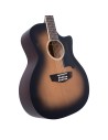 D'ANGELICO  DAPG212AGBAP PREMIER FULTON 12 CORDE AGED BURST