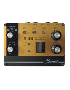 BARONI M-1959 - Preamp valvolare per chitarra Foxgear