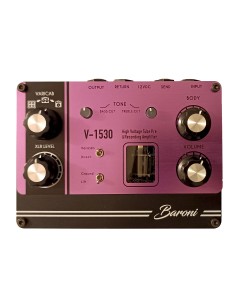 BARONI V-1530 - Preamp valvolare per chitarra Foxgear