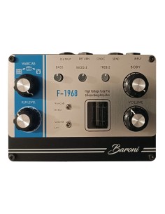 BARONI F-1968 - Preamp valvolare per chitarra Foxgear