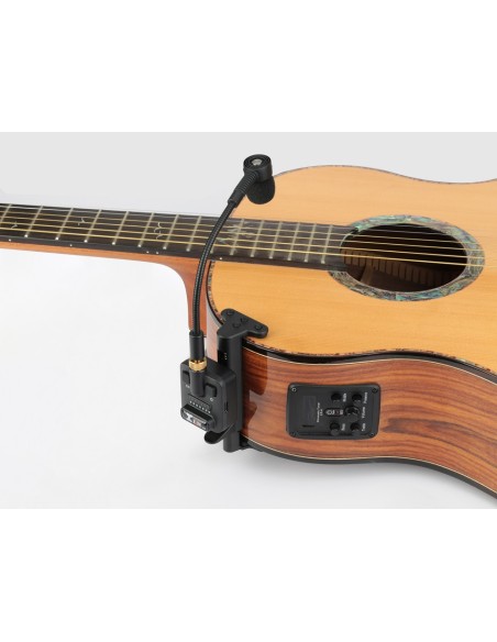 Xvive U8 Sistema microfonico wireless digitale per chitarre acustiche