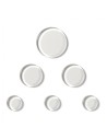 Boîte de 6 coussinets en gel SlapKlatz MINI (3 petits + moyens + 1 grand) Transparent