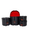 Lot de 4 étuis rigides pour batterie GATOR GPCROCKPACK