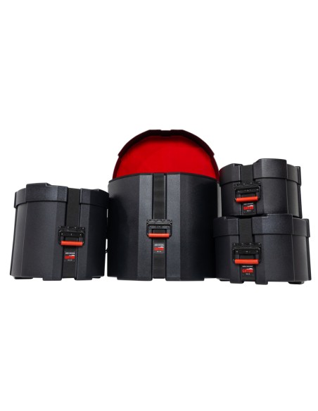 GATOR GPCROCKPACK set di 4 custodie rigide per batteria