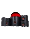 Lot de 4 étuis rigides pour batterie GATOR GPCROCKPACK