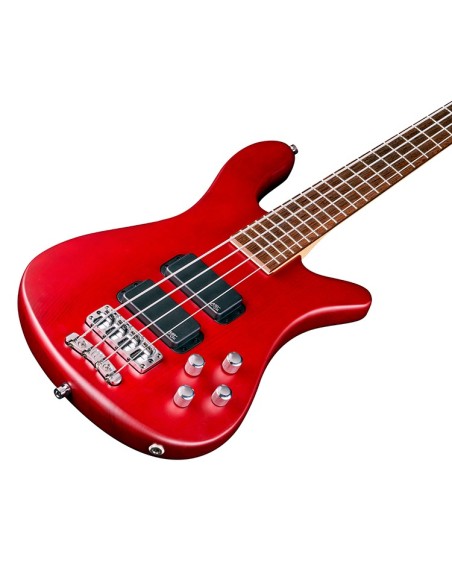 WARWICK Streamer Standard 4 Burgundy Red Transparent Satin 