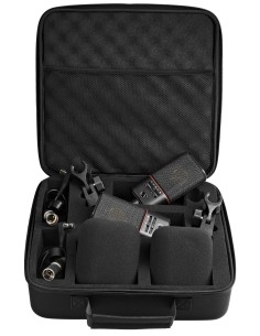 OC818 BLACK DUAL SET GO - Sistema doppio microfono da studio Austrian Audio