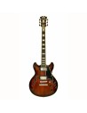 D'ANGELICO PREMIER MINI DC BRAUN BURST