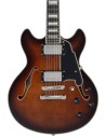 D'ANGELICO PREMIER MINI DC BRAUN BURST