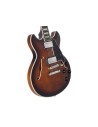 D'ANGELICO PREMIER MINI DC BRAUN BURST