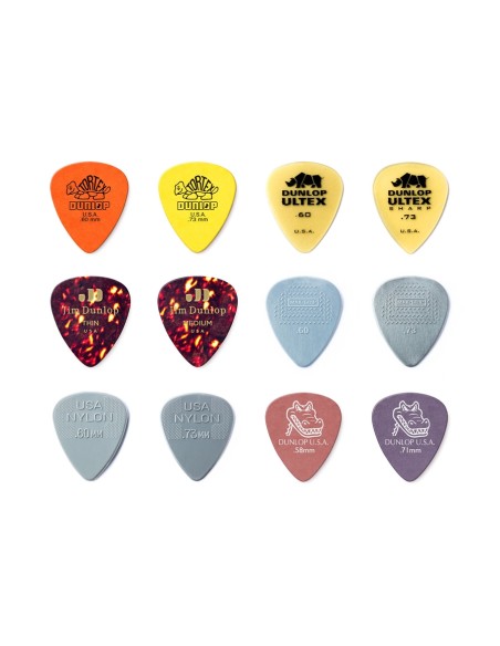 Dunlop PVP101 LT/MED Variety pack (busta da 12 plettri)