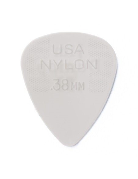 Dunlop 44P.38 Nylon Standard White .38mm