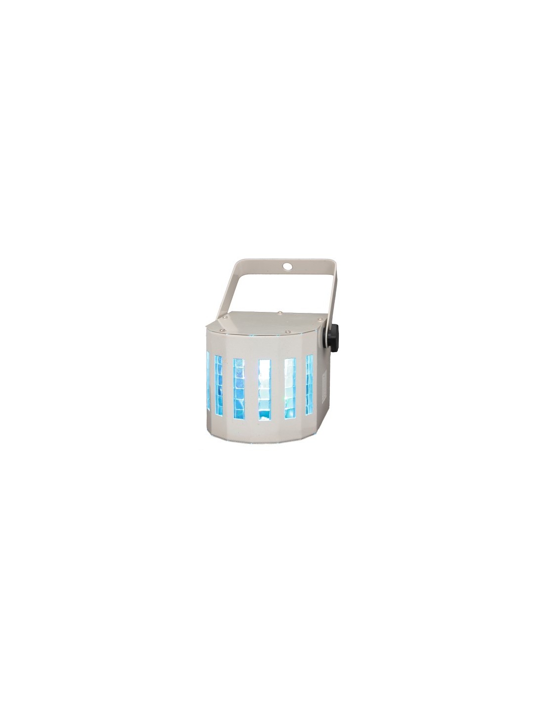 Ibiza Mini Derby RGBW LED Light Effect - White housing
