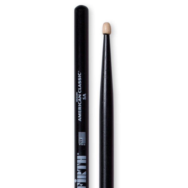 Vic Firth American Classic 5AB Nera Punta Legno