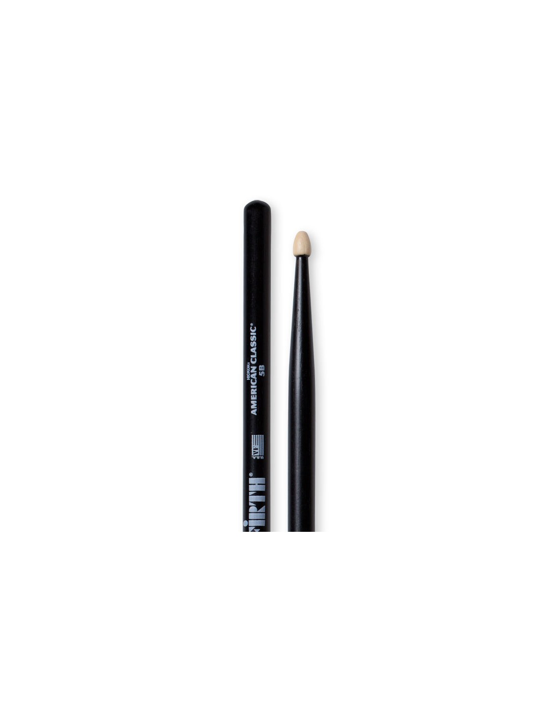 Vic Firth American Classic 5B (5BB) Nera Punta Legno