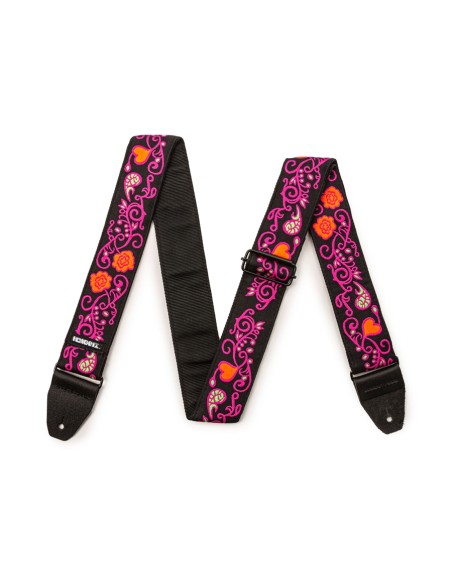 JH22 Jimi Hendrix Blacklight Monterey Pink