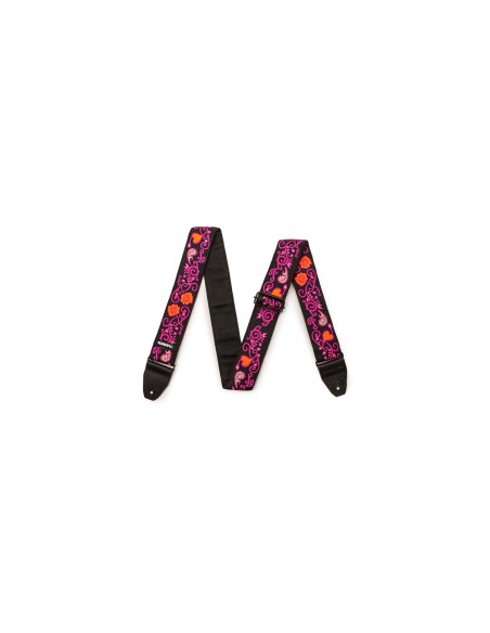 JH22 Jimi Hendrix Blacklight Monterey Pink