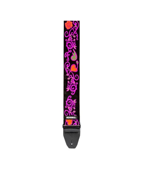 JH22 Jimi Hendrix Blacklight Monterey Pink