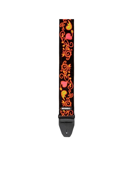 JH23 Jimi Hendrix Blacklight Monterey Orange