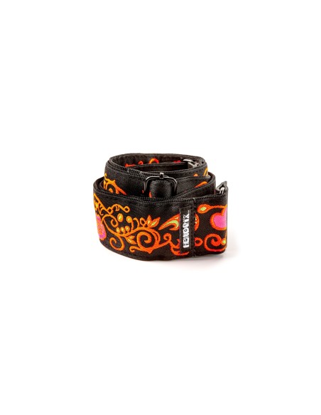 JH23 Jimi Hendrix Blacklight Monterey Orange