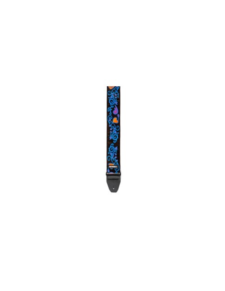 JH24 Jimi Hendrix Blacklight Monterey Blue