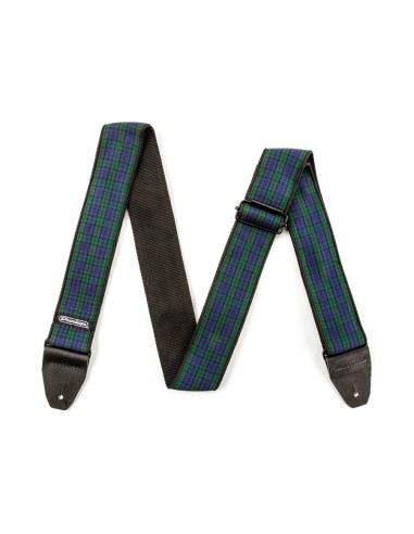 D6731 Tracolla Jacquard Black Watch...