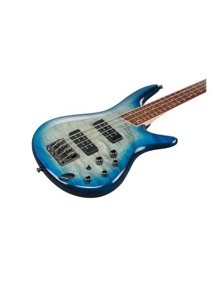 Ibanez SR400EQM-SCB Stained Cosmic Blue Starburst