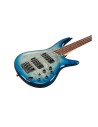 Ibanez SR400EQM-SCB teinté bleu cosmique Starburst