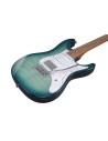 IBANEZ AZ22S1F-TXB Transparent Turquoise Burst