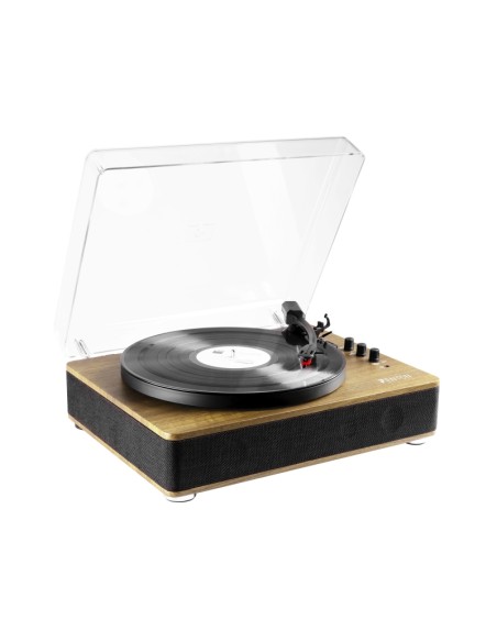 Fenton RP162LW Record Player HQ BT Light Wood