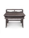 Table de mixage compacte en noyer