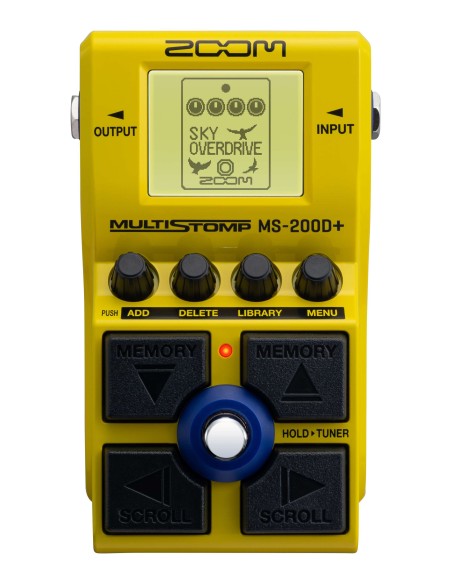 ZOOM MS-200D+ Pedale Drive Digitale Per Chitarra