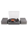 Fenton RP165G Record Player+ Sp. con Bluetooth Metallic Grey