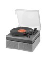 Fenton RP165G Record Player+ Sp. con Bluetooth Metallic Grey